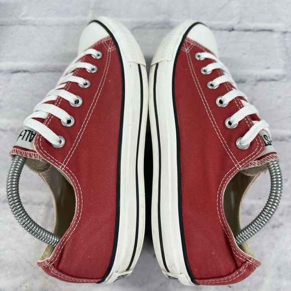 Converse Chuck Taylor All Star Ox Sneakers Unisex M 8 W 10 Red Cinnabar‎ 125808F - Picture 7 of 11